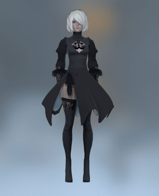 Nier Automata キャラクターモデルメイキング Nier Blog Squareenix